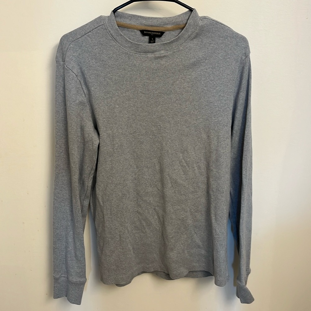 Light Blue Small Crewneck Sweater, Banana Republic - Good